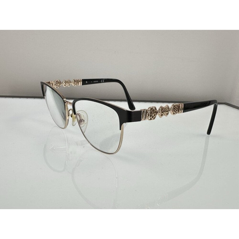 GUESS GU2833 002 Matte Black Metal Optical Eyeglasses Frame 53-14-140 (C4-25)